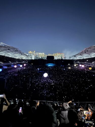 Концерт Coldplay в Сеуле 2025