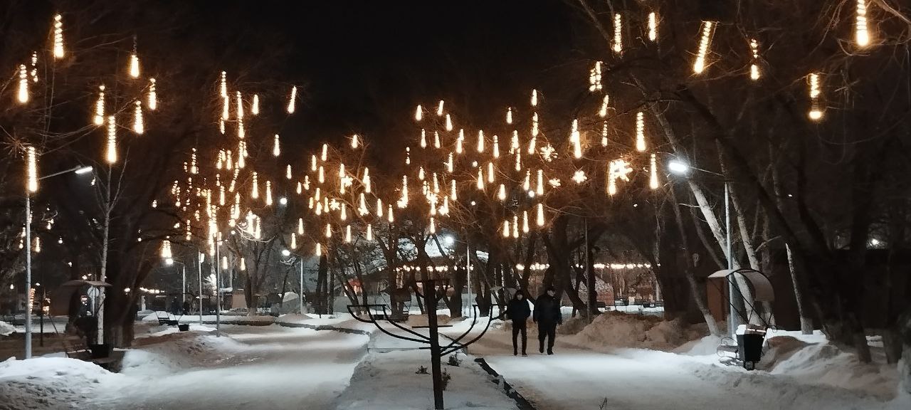 Караганда в Новый год